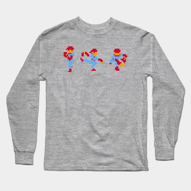 Pixel Pitcher - St Louis Long Sleeve T-Shirt by The Pixel League